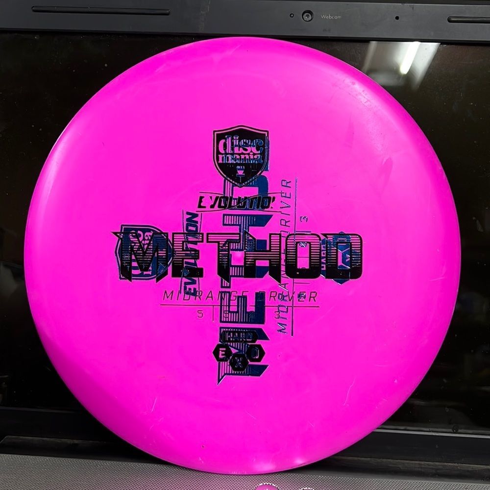 Preowned Discmania Method | Foundation Disc Golf EXO Hard - Pink - Purple - 177